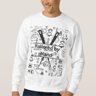 Sweatshirt sur mesure à la main