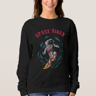 Sweatshirt Surf Astronaut Spatial Surfer