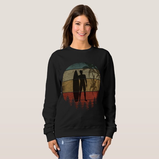 SWEATSHIRT SURF VINTAGE (Devant entier)
