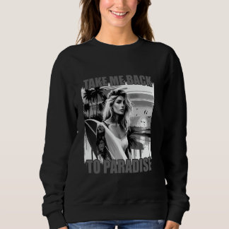 Sweatshirt Surf Wakeboard Hobby Beautiful Saying Surfer