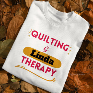 Sweatshirt surface avant et arrière sur mesure quilt quilt es