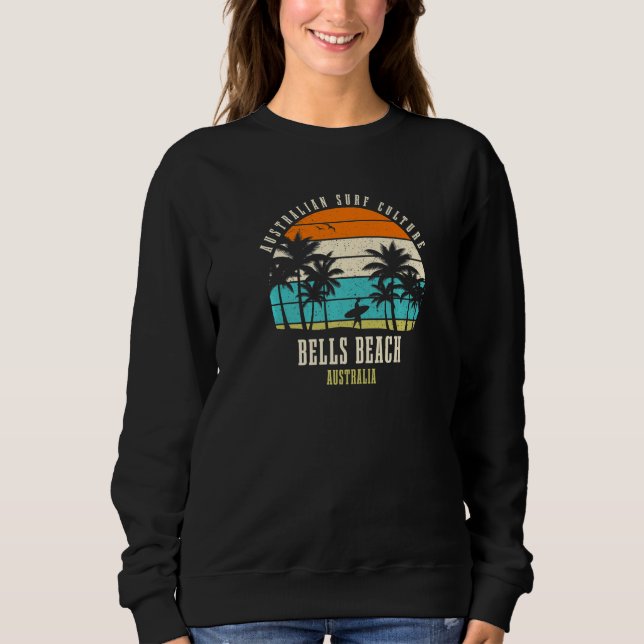 Sweatshirt Surfing Bells Beach Australia Australian Surf Cult (Devant)
