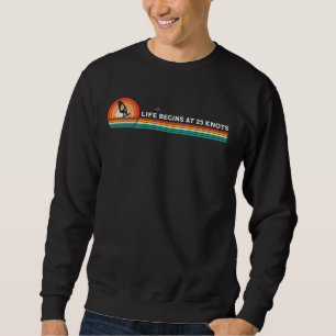 Sweatshirt Surfing, Life commence à avoir 25 noeuds