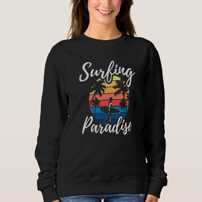 Sweatshirt Surfing Paradise   (Devant)