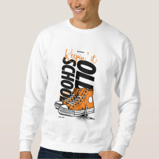 Sweatshirt survêtement+à+l'ancienne+mode style+de+baskets+r