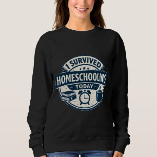 Sweatshirt Survêtement pour la survie de l'enseignement à dom
