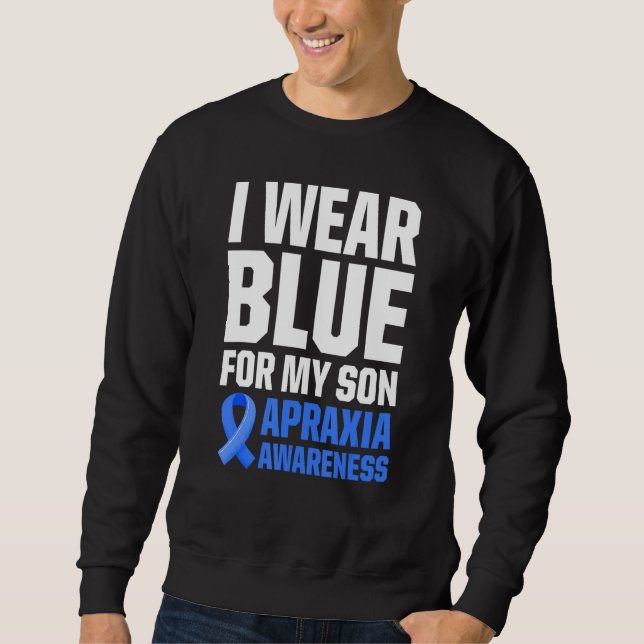 Sweatshirt Survivant de la sensibilisation à l'apraxie Vêteme (Devant)