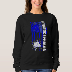 Sweatshirt Survivant de l'hydrocéphalie Inspirer le guerrier