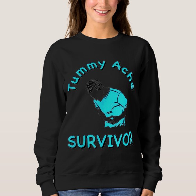 Sweatshirt Survivant de Tummy Ache (Devant)