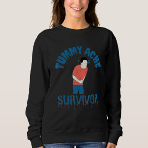 Sweatshirt Survivant des maux de ventre Maux de ventre IBS H