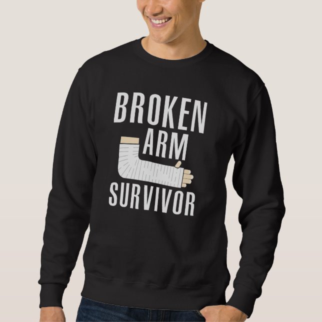 Sweatshirt Survivant du bras cassé 2 (Devant)