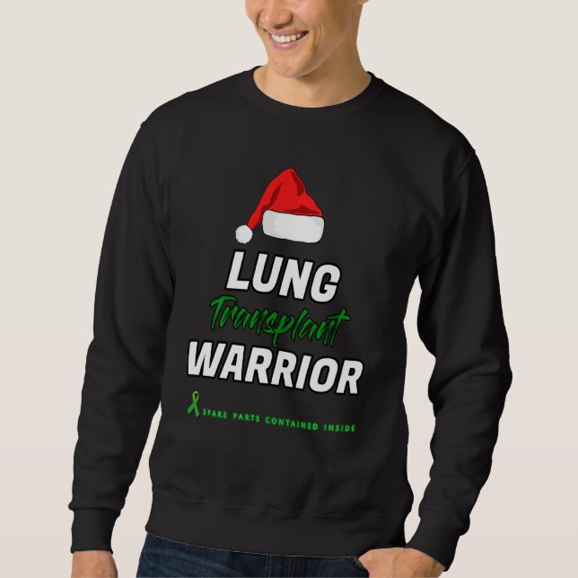 Sweatshirt Survivant du patient du guerrier de transplantatio (Devant)