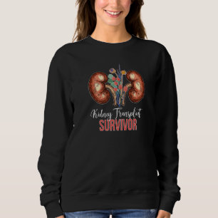 Sweatshirt Survivant d'une greffe de rein receveur de rein
