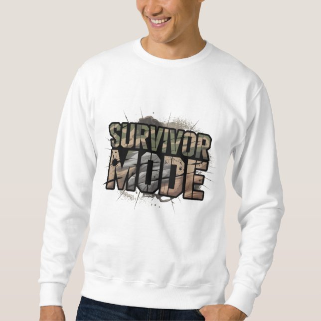 Sweatshirt Survivor Mode Men’s Tank Top – Strength and Power (Devant)