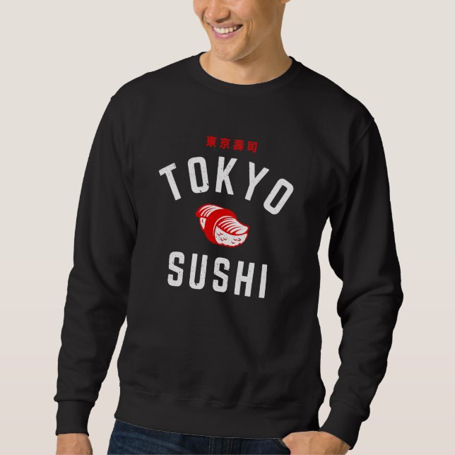 Sweatshirt Sushi de Tokyo  (Devant)