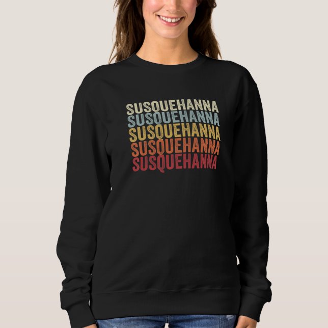 Sweatshirt Susquehanna Pennsylvania Susquehanna PA Retro Vint (Devant)