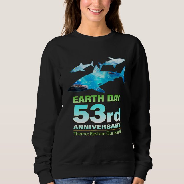 Sweatshirt Sustainability and Ecology Earth Day (Devant)