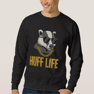 Sweatshirt Swagger Huff Vie mignonne Hip hop Honey Badger Huf