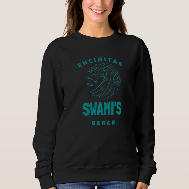 Sweatshirt Swami's Beach Encinitas California   (Devant)