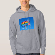 sweatshirt Sweat - shirt à capuche adulte "Pride"