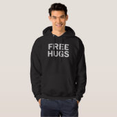 Sweatshirt Sweat - shirt à capuche de Hugs Gratuit (Devant entier)