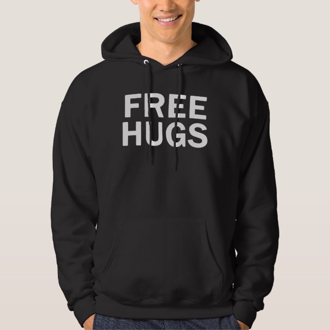 Sweatshirt Sweat - shirt à capuche de Hugs Gratuit (Devant)