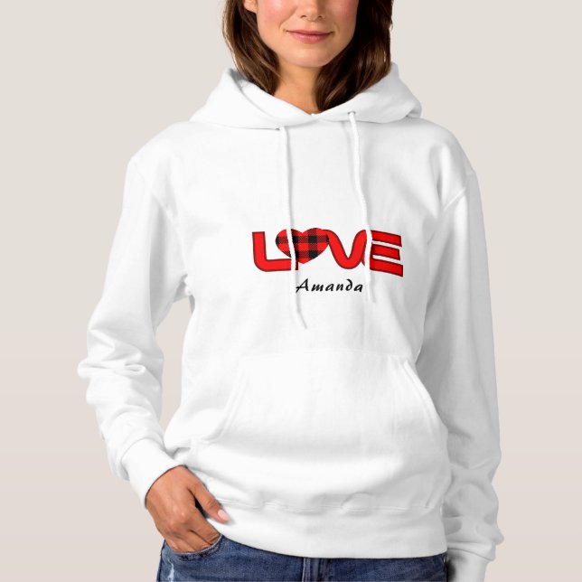 Sweatshirt Sweat - shirt à capuche de repoussage d (Devant)
