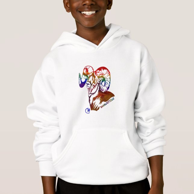 Sweatshirt Sweat - shirt à capuche Ram Rambuntif (Devant)