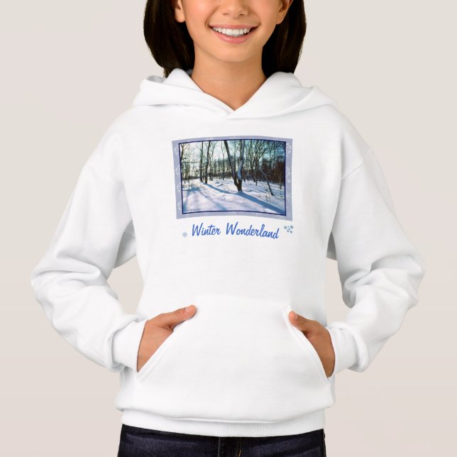 sweatshirt Sweat - shirt à capuche 'Winter Wonderl (Devant)