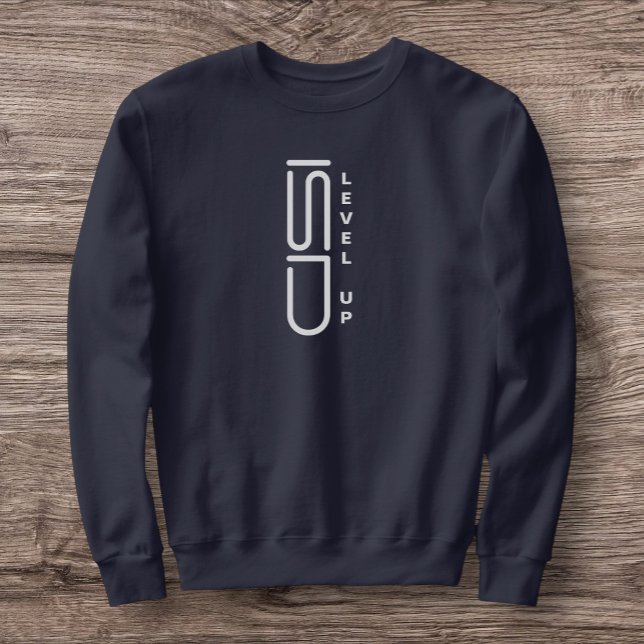 Sweatshirt Sweat-shirt à col ras ISD Men's Level Up  (Créateur téléchargé)
