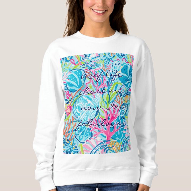 Sweatshirt Sweat-shirt au graphique élégant (Devant)