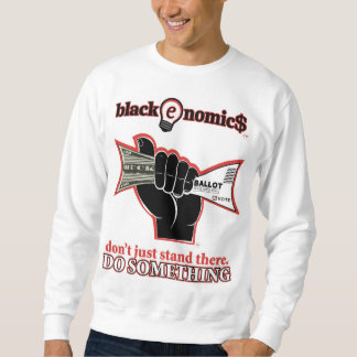 Sweatshirt Sweat-shirt blanc "Buck and Ballot" pour hommes