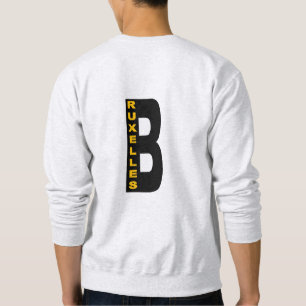 Sweatshirt Sweat-shirt cendre DOS homme BRUXELLES
