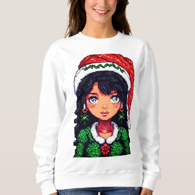 Sweatshirt Sweat-shirt Christmasgirl (Devant)