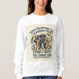 Sweatshirt Sweat-shirt Cute Dog Mom pour femmes | Cadeau conf