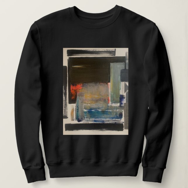 Sweatshirt Sweat-shirt d'art abstrait (Design devant)
