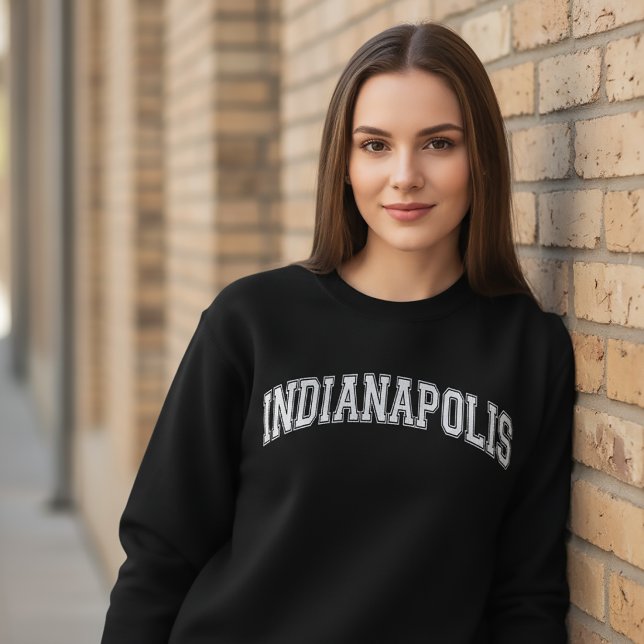 Sweatshirt Sweat-shirt de style universitaire d'INDIANAPOLIS (Créateur téléchargé)
