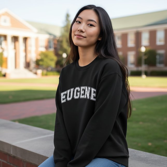 Sweatshirt Sweat-shirt de style universitaire EUGENE Amérique (Créateur téléchargé)