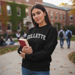 Sweatshirt Sweat-shirt de style universitaire GILETTE Amériqu