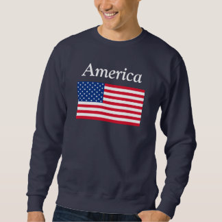 Sweatshirt Sweat-shirt Drapeau Américain