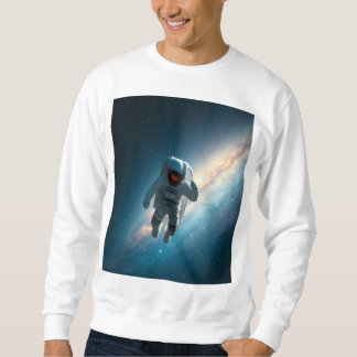 Sweatshirt Sweat-shirt homme Astronaute Espace Galaxie