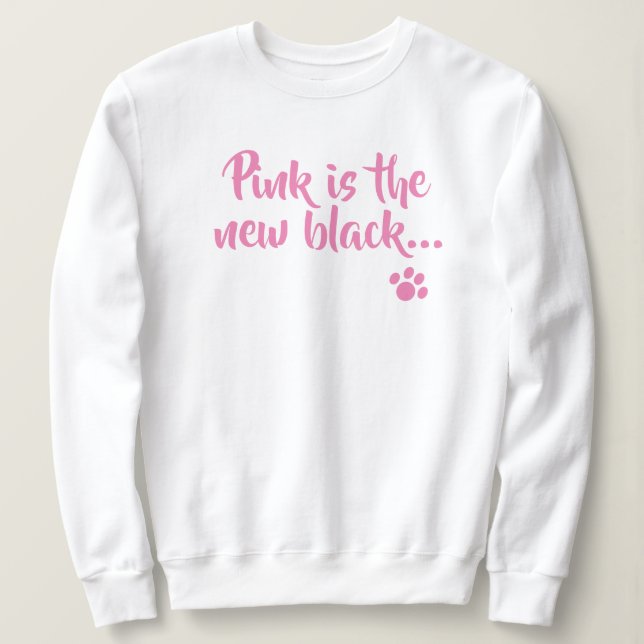Sweatshirt sweat-shirt homme femme rosée (Design devant)