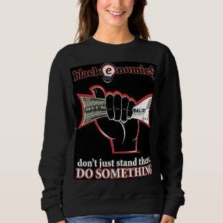 Sweatshirt Sweat-shirt noir "Buck and Ballot" pour femmes
