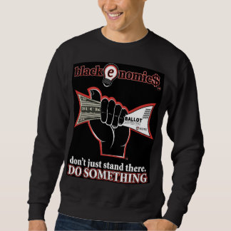 Sweatshirt Sweat-shirt noir "Buck and Ballot" pour hommes