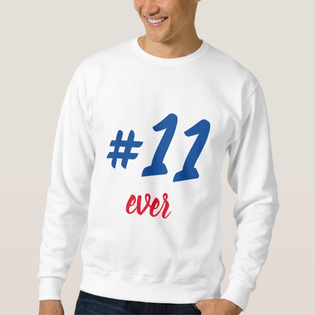 Sweatshirt Sweat-shirt Portier #11 ever (Devant)