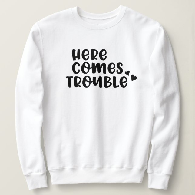 Sweatshirt -Sweat-shirt pour femmes (Design devant)