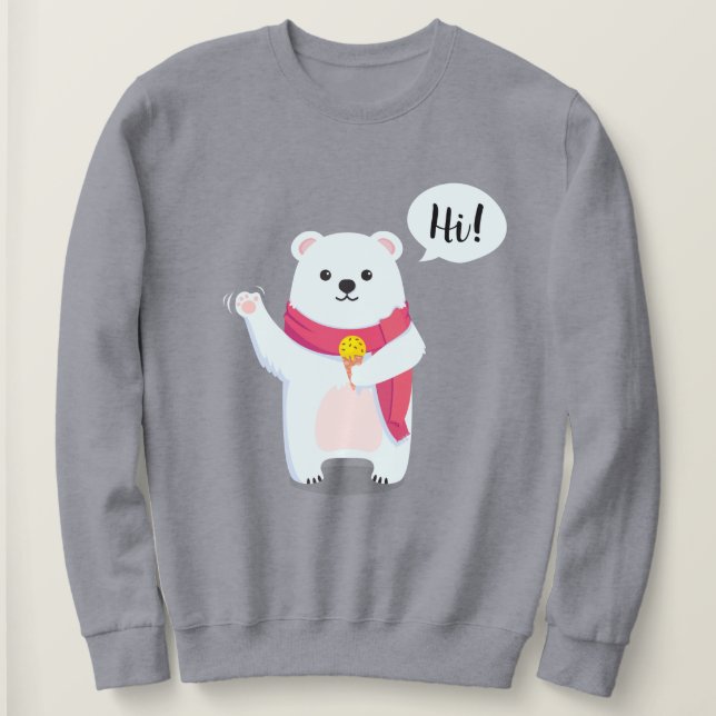 Sweatshirt -Sweat-shirt pour femmes (Design devant)