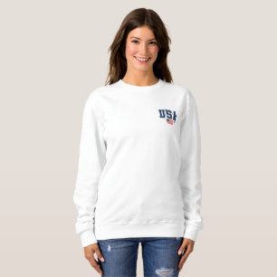 Sweatshirt Sweat-shirt USA Femme