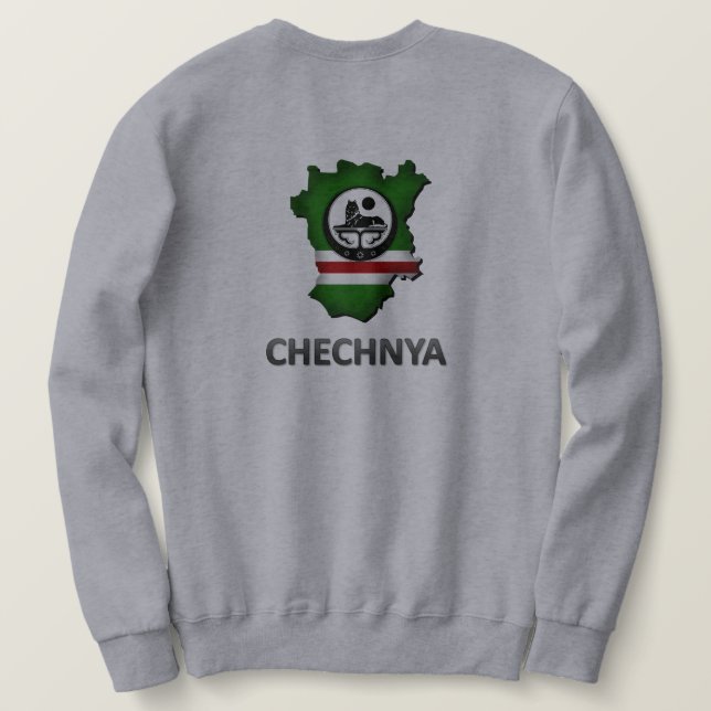 Sweatshirt Sweater Chechnya (Design dos)