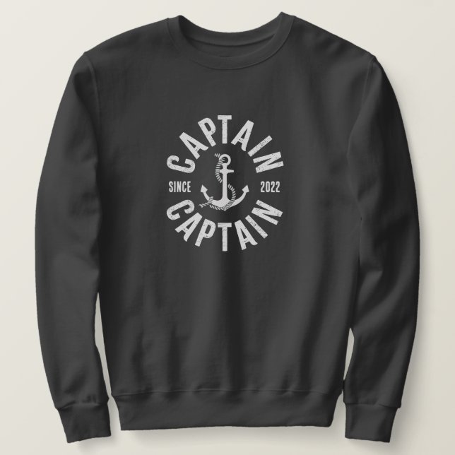 Sweatshirt Sweats Capitaine depuis 2022 (Design devant)